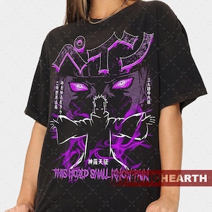 Shinra Tensei Pain Nagato anmime japan Vintage T-Shirt, Gift For Woman and Man Unisex T-Shirt