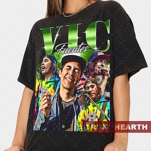 Vic Fuentes Pierce the Veil Vintage T-shirt Limited Collection - Music Homage T-shirt
