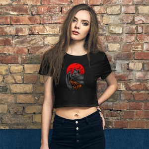 Bat Crazy Women’s Crop Tee