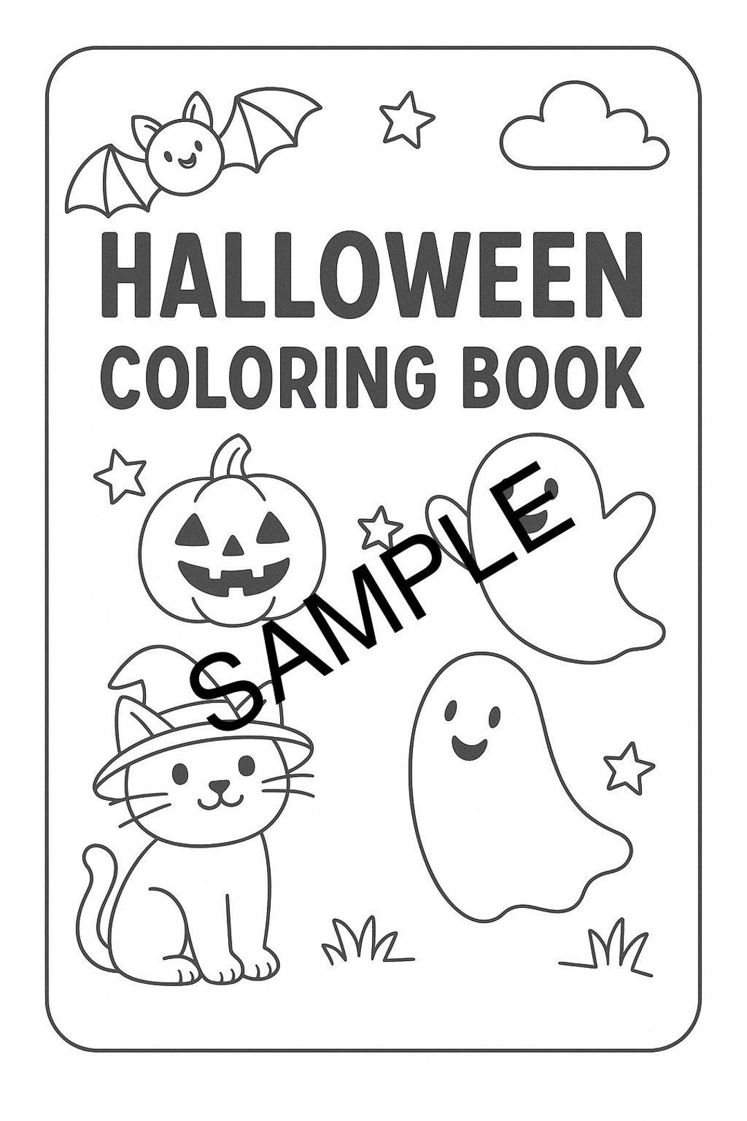 Mini Livres De Coloriage Halloween – 12 Cahiers + Crayons, Fantômes Et Citrouilles, Idée Sac De Fête - 6