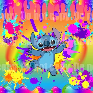 Stitch PNG, Skinny/Straight Tumbler wrap 20oz PNG, Digitale Download