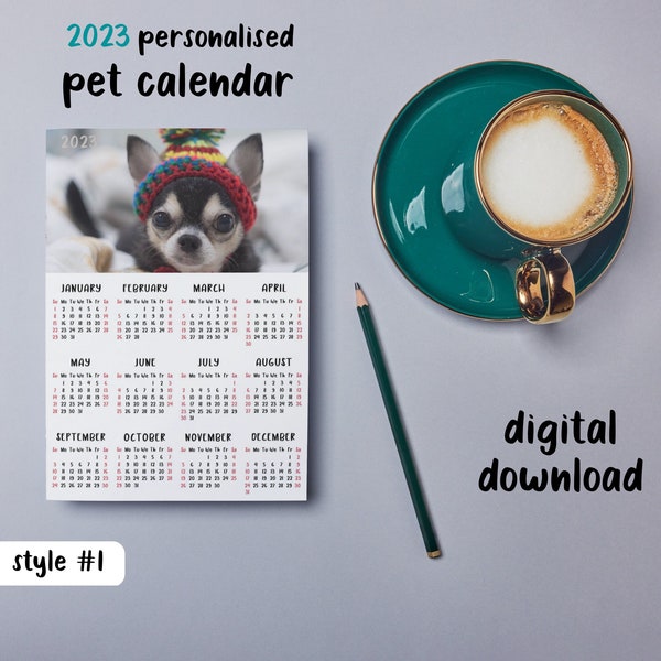 2024 Photo Calendar Etsy