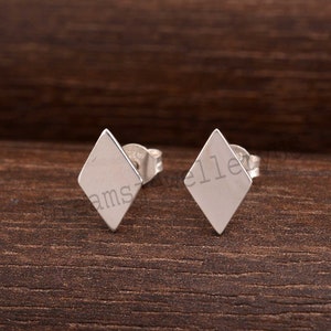 Sterling Silver Stud Earrings, Dainty Stud Earrings, Minimalist Stud Earrings, Small Studs, Silver Women's Stud Earrings, Gifts For Her