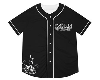 Ganja White Night Baseball Jersey
