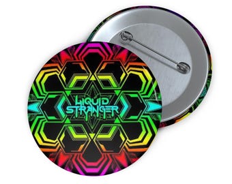 Liquid Stranger Rainbow Pin