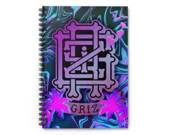 Griz Logo Spiral Notebook - Ruled Line