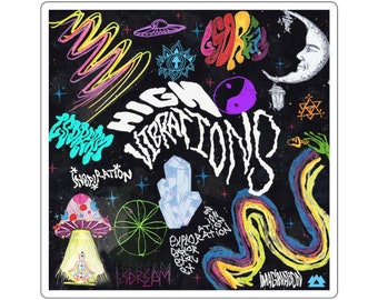 High Vibration - LSDream Sticker