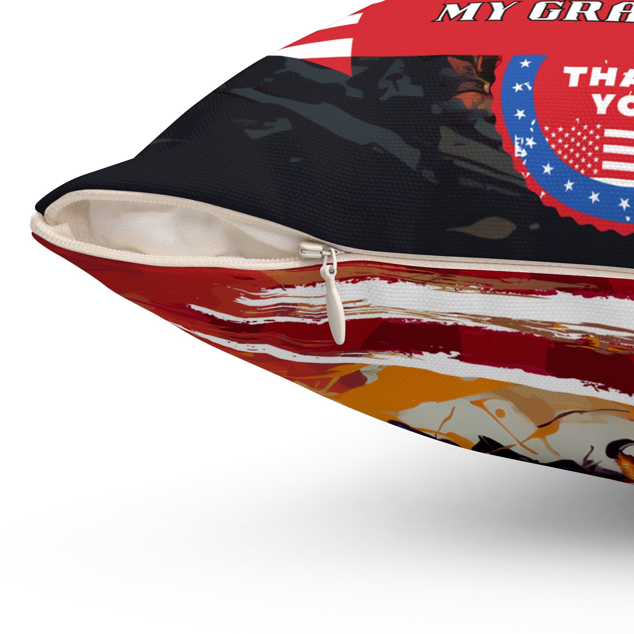 Grandpa Veteran Pillows, US Veteran Decor, American Veteran, Patriotic Decor, Memorial Day