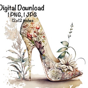 Mooie hoge hak schoen png-clipart bruiloft dames meisjesfeest png-pompen aquarel mode-stijl sublimatie dames hoge hak schoenen clipart