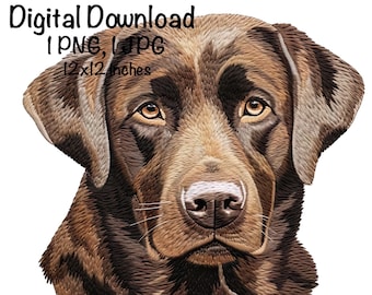 Labrador Embroidery PNG Hunting Dog Clipart Wall Art Labrador Retriever PNG Commercial Use Hunting Embroidery Hunter PNG Lab Hunting Dog