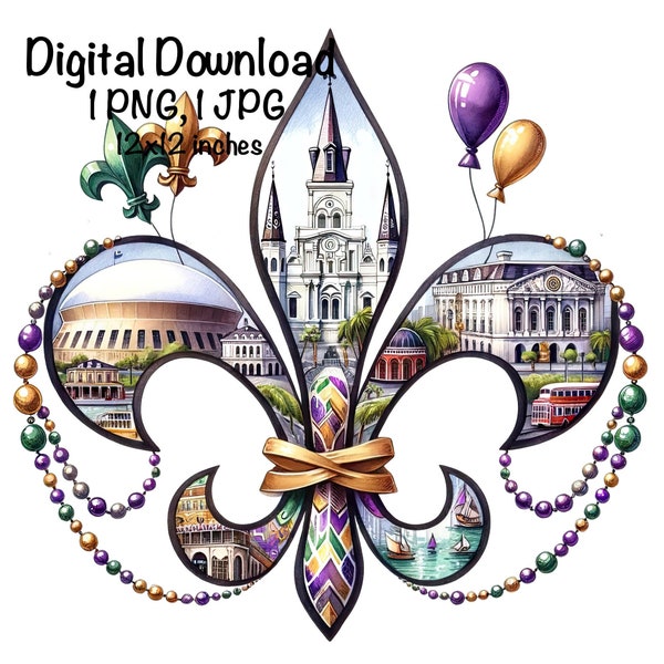 New Orleans Mardi Gras Sublimation PNG, Camo Fleur De Lis Mardi Gras PNG, Flower De Luce, Mardi Gras png, Mardi Gras PNG, Fleur De Lis png