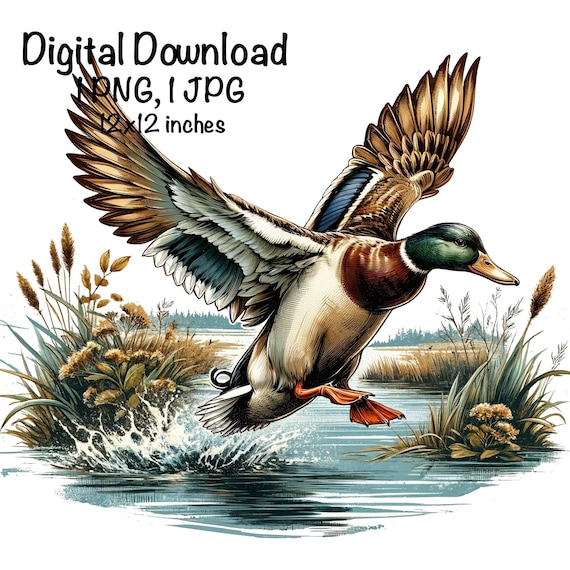 Flying Duck Best Duck Hunter in the World - Cedar Ornament Flying Duck Best Duck Hunter in the World - Cedar Ornament