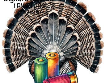 Turkey Hunting PNG | Turkey Hunter Clipart | Turkey Hunt PNG | Hunting Sublimation | Turkey PNG | Funny Turkey Png | Wild Turkey Sublimation