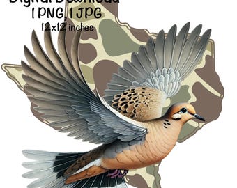 Camo Dove Hunting Sublimation | Dove Hunting PNG DTF | Texas State Dove Hunt Sublimation | Hunting Dog Dove Hunter Sublimation Design png