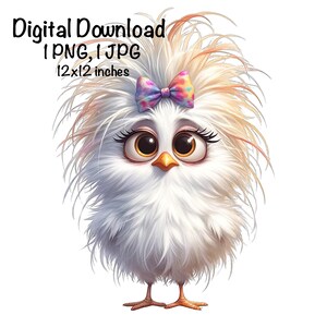 Funny Chicken PNG | Cute Chicken PNG Sublimation | Crazy Chicken png | Digital Download | Farm Life | Digital Download | Chicken Chick PNG