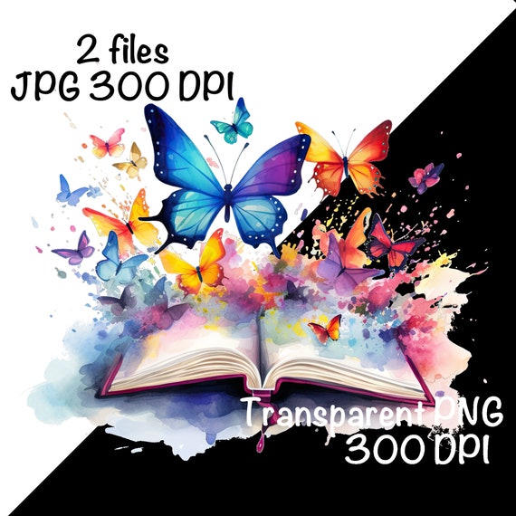 Open Book Clipart Hd PNG, Open Book Illustration, Insects, Learning, Leaves  PNG Image For Free Download