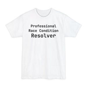 Maglietta professionale per risolutori di condizioni di gara - Maglietta divertente da programmatore per ingegneri del software - Taglie alte