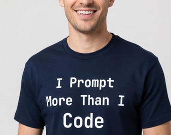 Camiseta "Insisto más que programo" - Camiseta divertida para desarrolladores de IA y programadores.