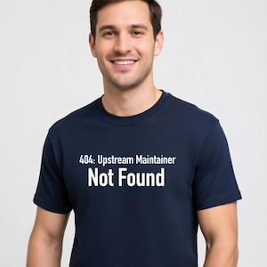 404: No se encontró al responsable del mantenimiento - Camiseta divertida para administradores de sistemas DevOps - Tallas grandes