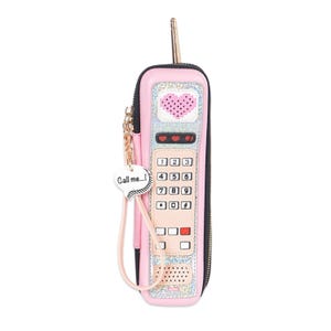 Cartera de mano con diseño novedoso para teléfono móvil Hotline Bling - Rosa