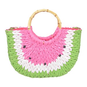 Bolsa de fruta jugosa - rosa