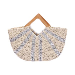 Bolso de mano Summer Breeze - Plateado