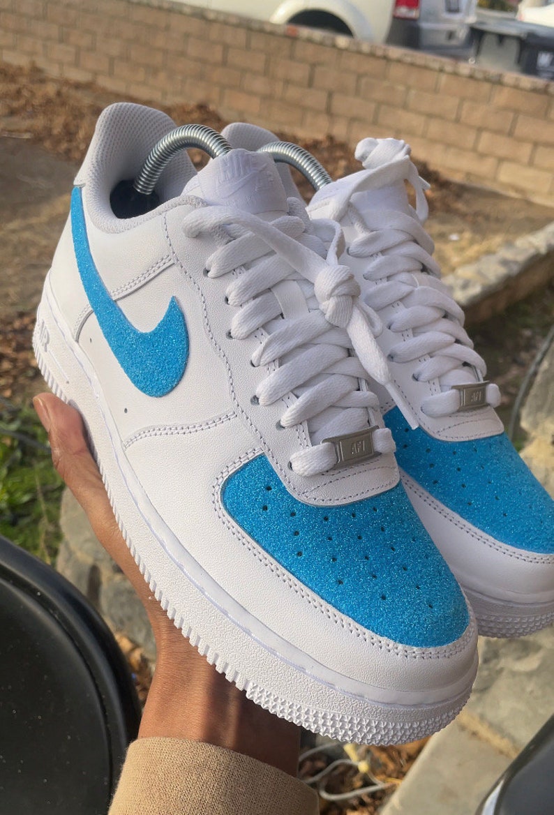 Glitter Air Force 1 Customs Etsy