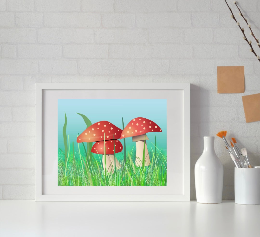 Realistic Nature Art/ Nature Digital Print / Minimalist Nature Art / Printable Art / Digital ...