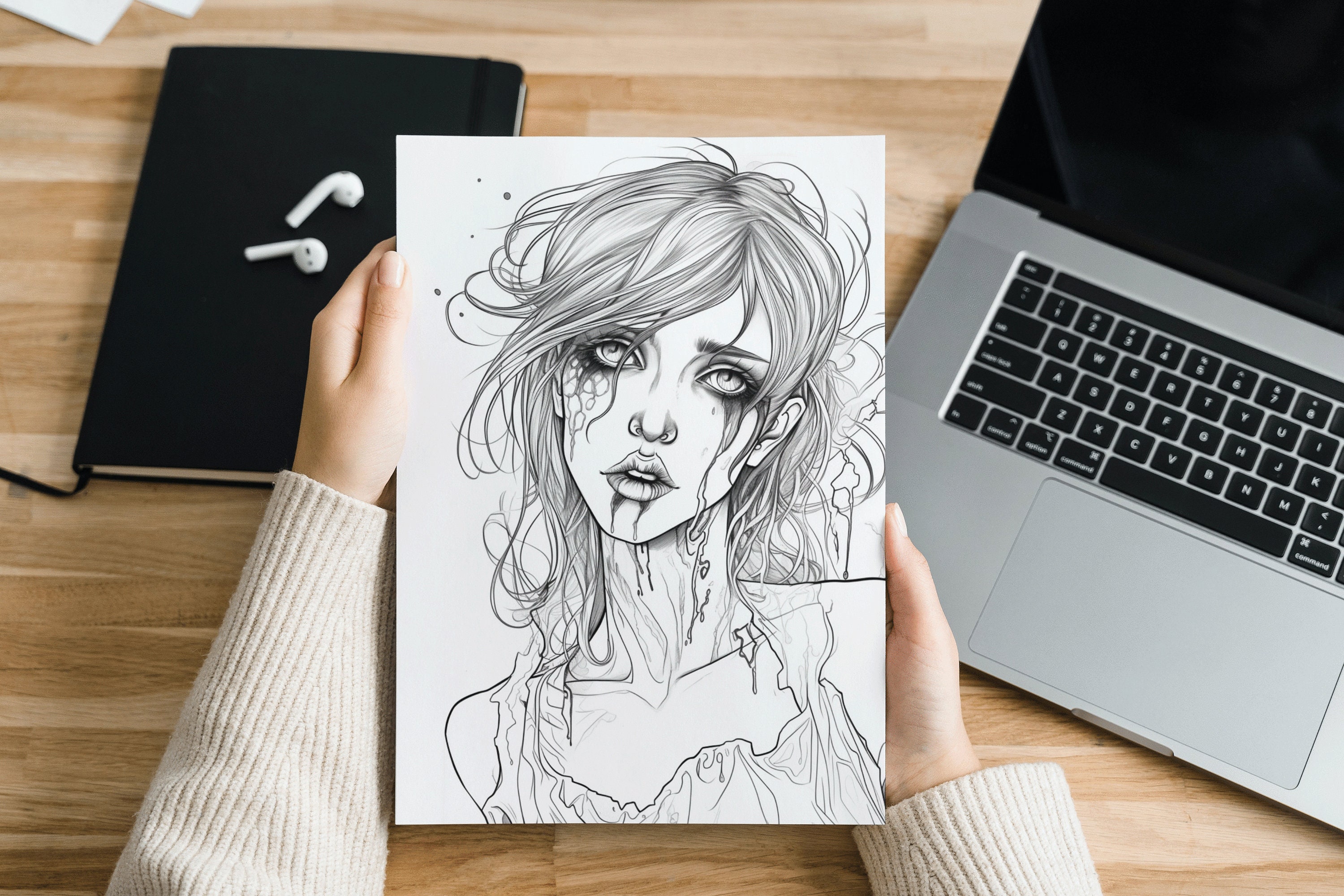 Horror Coloring Pages Horror Png Coloring Pages Printable Coloring Book