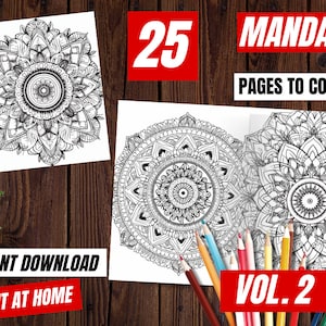 Mandala Coloring Pages Adult Coloring Pages Coloring Pages Printable ...
