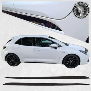 Side Skirt-inzetstuk Strepen voor Corolla E210 MK12-onderdelen Hexis Suptac 7-10 jaar vinylstickers folies accenten decoratief