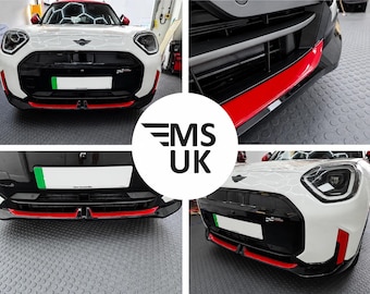 Lower Bumper Accents for Mini J05 Aceman JCW Stickers Decals Graphics Adhesive Foils Decorative Vinyl Electric Cooper S