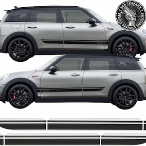 Side Stripes to fit Mini F54 Clubman John Cooper Stickers exact factory size and spec Genuine Hexis Vinyl