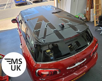 Full Roof Night / Union Jack for Mini F54 Clubman 2015–2024 Cooper S JCW Stickers Decals Graphics Adhesive Decorative Union Vinyl