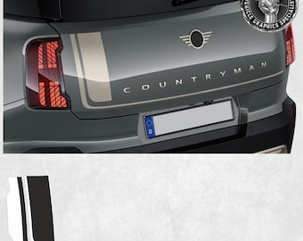 Emblema Posteriore MINI Countryman R60 - Logo Originale Rotondo