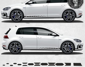 Side Stripes Kit to fit Golf GTI MK7.5 Clubsport Style Stickers Decals Graphics
