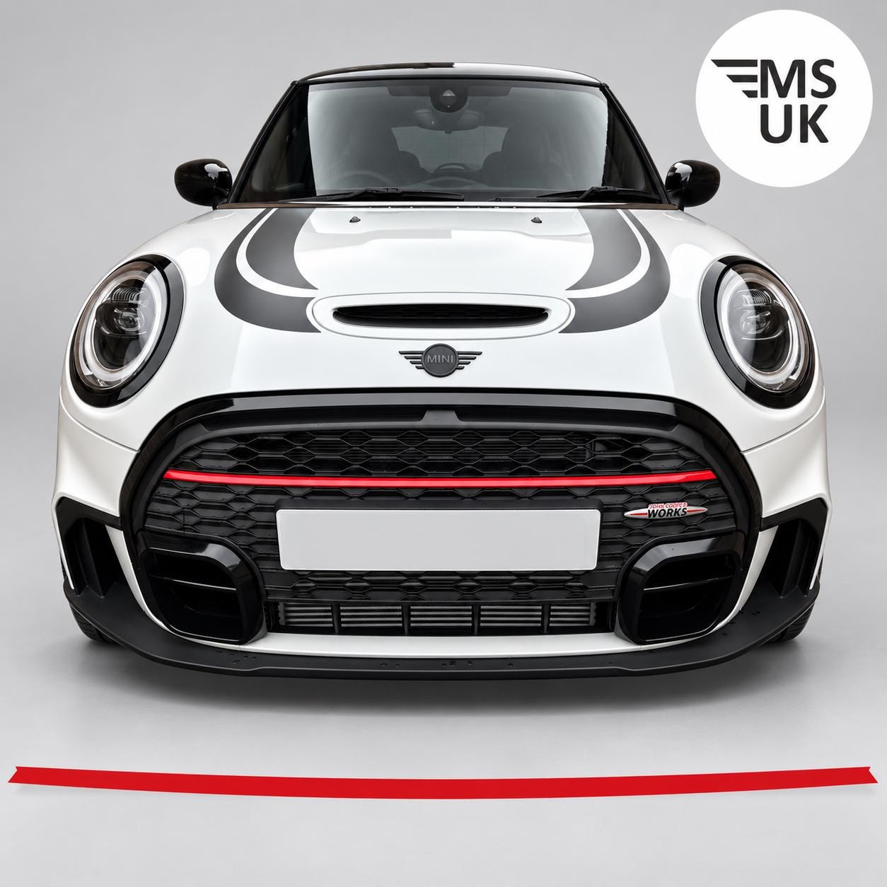 Front Grille Vinyl Stripe for Mini Lci2 F55 / F56 / F57 Cooper S