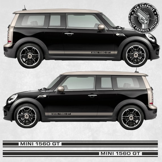 Side Stripes Kit to Fit Mini R55 Clubman 1560 GT Cooper / Cooper S