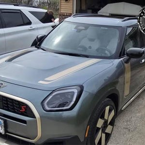 Favorithuvsränder för att passa Mini U25 Countryman Cooper S Works vinyldekaler Klistermärken Dekorativa folier Självhäftande tillbehör Styling