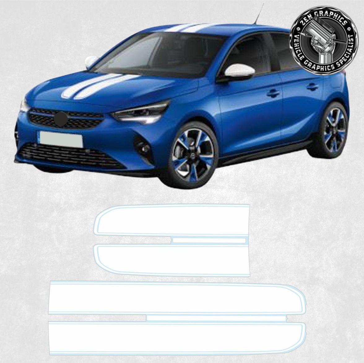 Für Opel Astra K H J GTC Auto Haube Abckung Auto Motor Motorhaube Streifen Grafik Aufkleber Reflektieren Vinyl Aufkleber Koration Zubehör