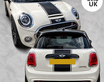 Front and rear Stripes to fit Mini F55 5 door Base / LCi / LCi2 Cooper S / JCW  Stickers Decals Graphics