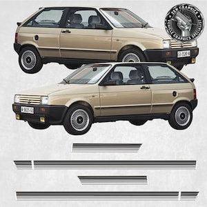 Side Stripes to fit Seat Ibiza MK1  side vinyls graphics stickers