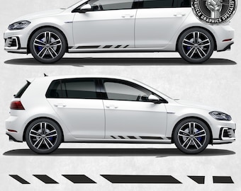 Side Stripes Kit to fit Golf GTI MK7.5 Clubsport Style Stickers Decals Graphics