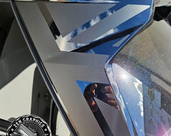 C Pillar Night Jack for Mini J05 Aceman Stickers Decals Graphics Decorative foils Adhesive Cooper S JCW John Works Vinyl Union