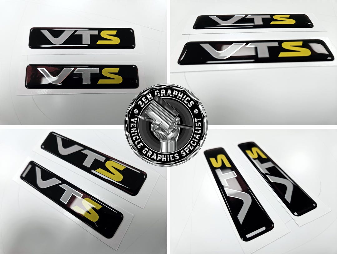Repalcement Badges for Citroen Saxo / Xsara VTS Insert Side Door