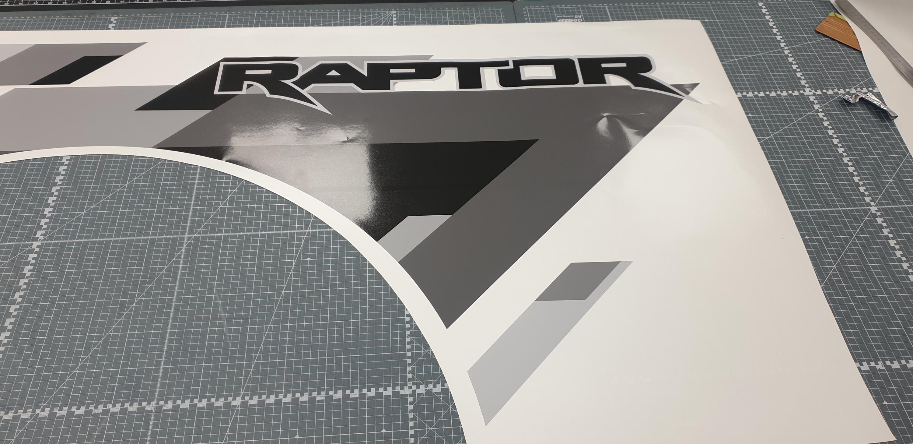 Camo Graphics Kit to Fit Ford Ranger Raptor Gen 2 2019 Onwards ...