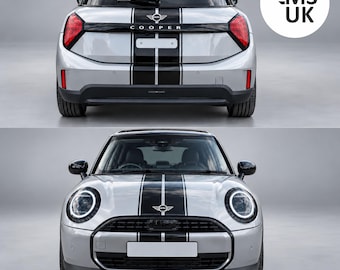 ミニ F65 5 ドア クーパー S 用フロント＆リア ストライプ JCW