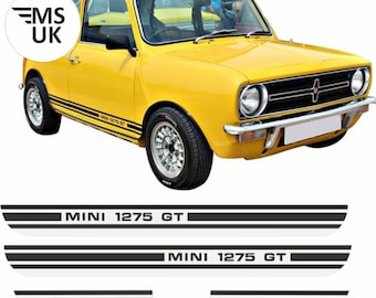 Correct Side Stripes for Mini 1275 GT restoration exact size Foils Decorative Hexis Vinyl Decals