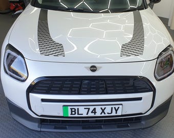 FASCE ADESIVI Stickers Per Mini Cooper Cofano Ant. EUR 20,00 - PicClick FR