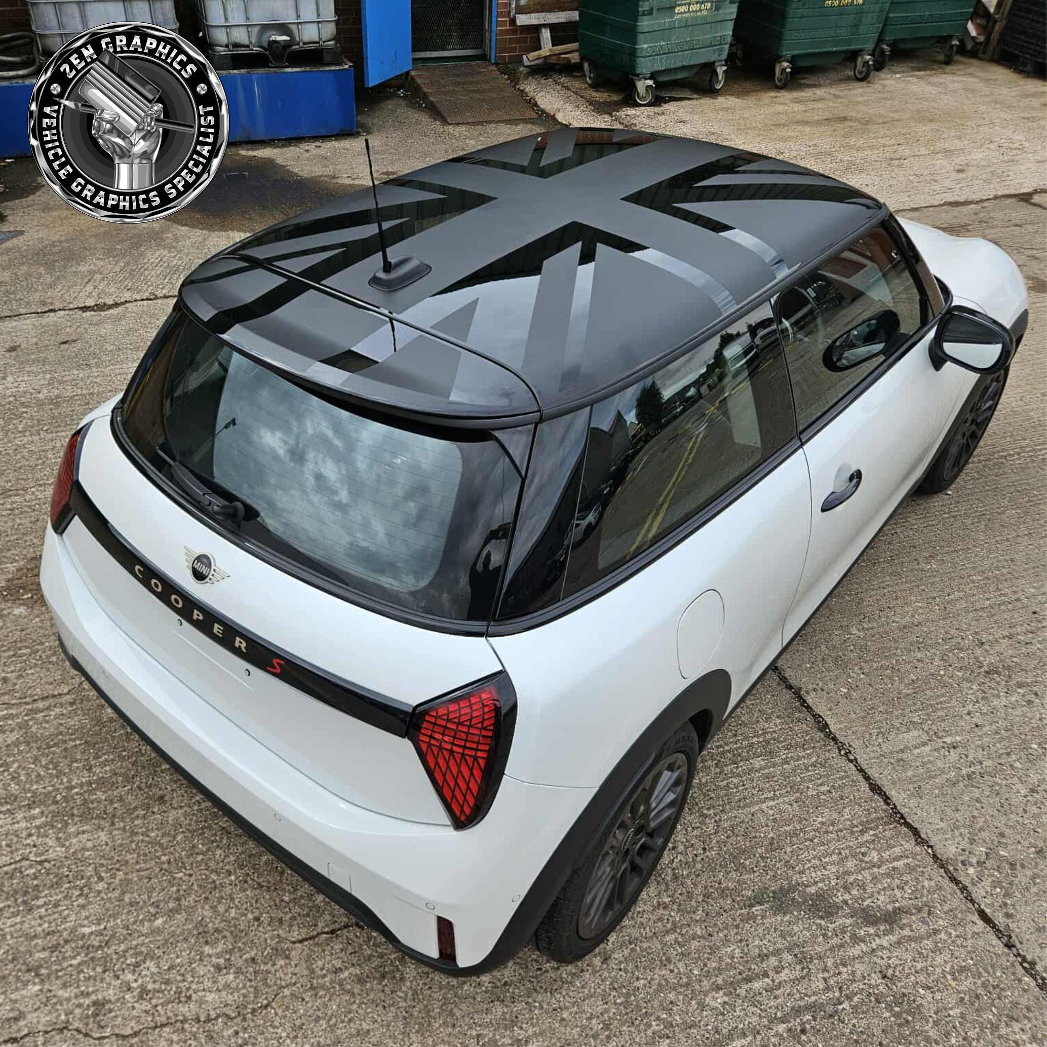 Full Roof Black Jack for Mini F66 3 Door 2025 Cooper S JCW